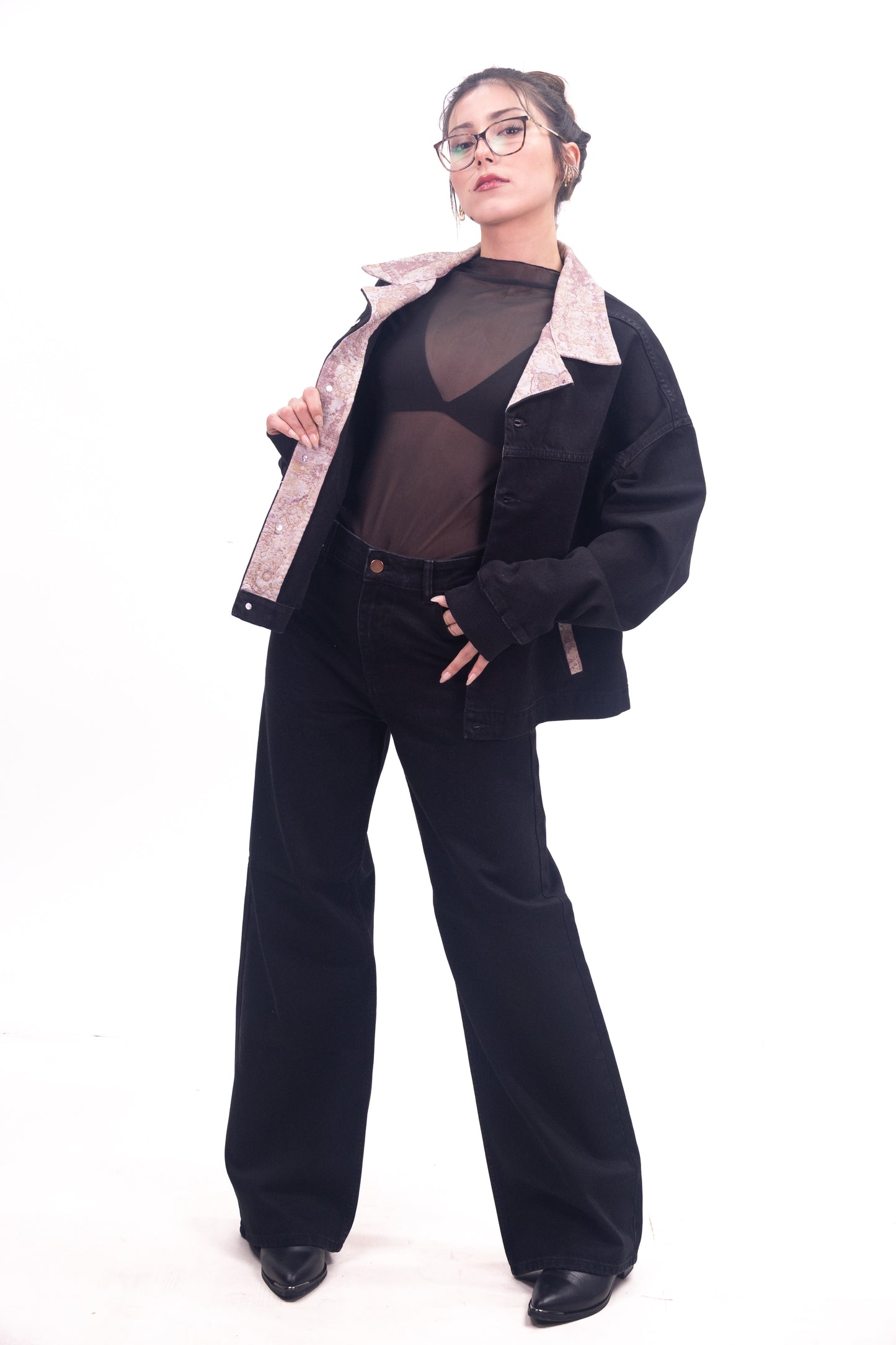 Black Echo Set - Hidden Echo Trousers - KZN-006