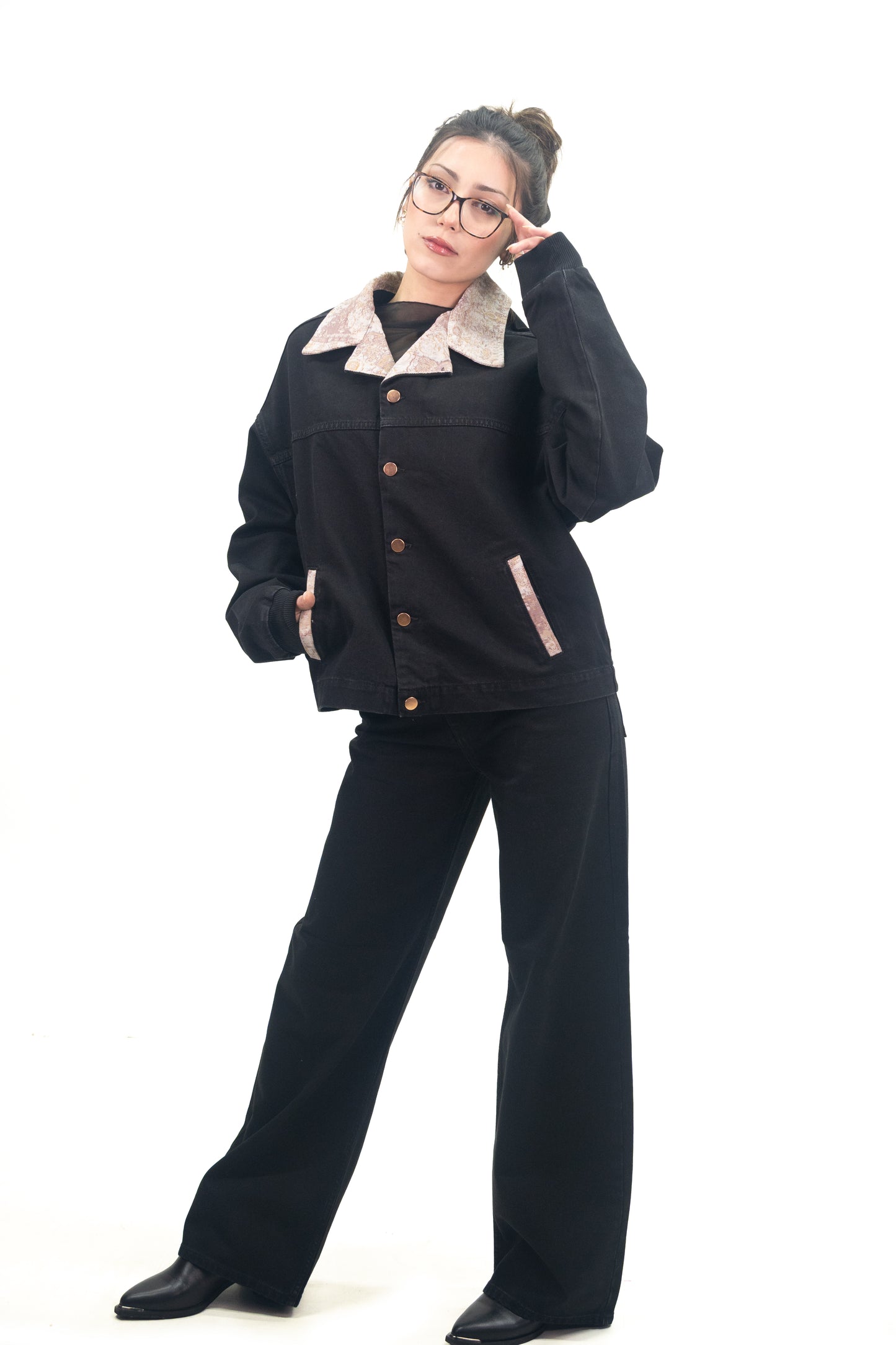 Black Echo Set - Hidden Echo Trousers - KZN-006