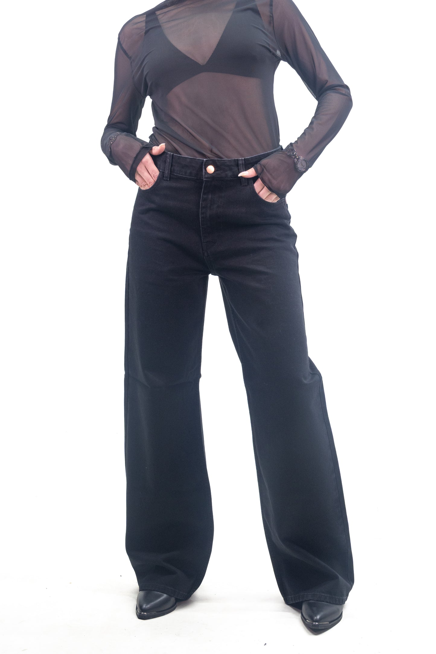 Black Echo Set - Hidden Echo Trousers - KZN-006