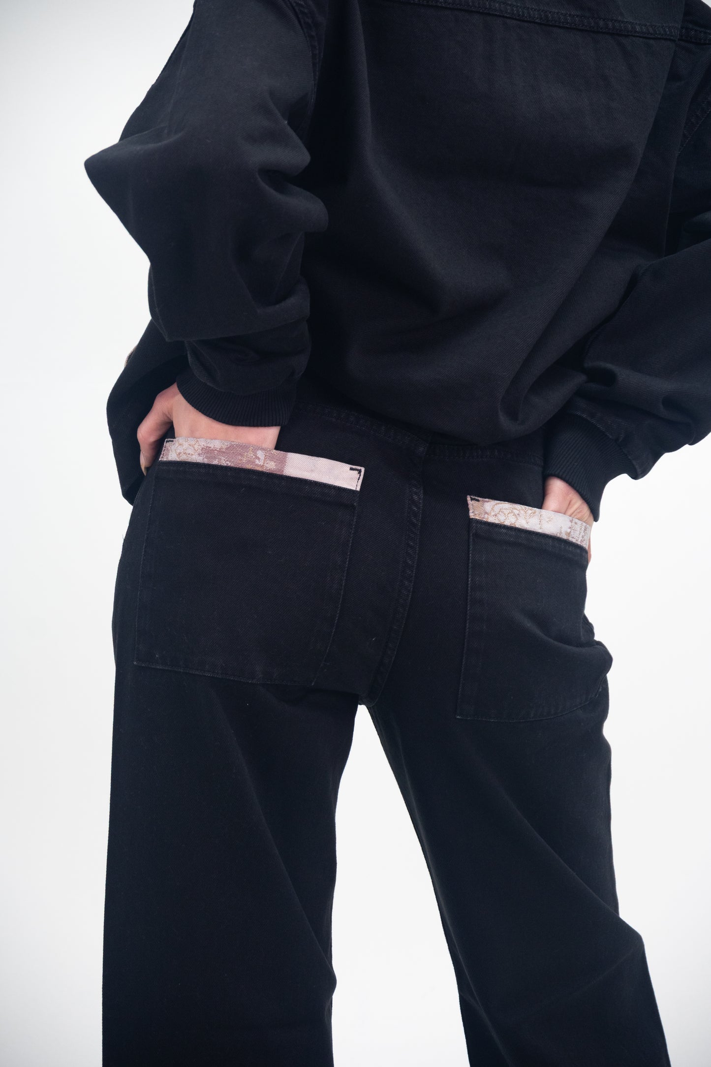 Black Echo Set - Hidden Echo Trousers - KZN-006